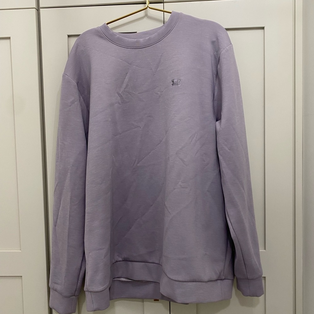 Under Armour Men's Light beige Crewneck Sweater